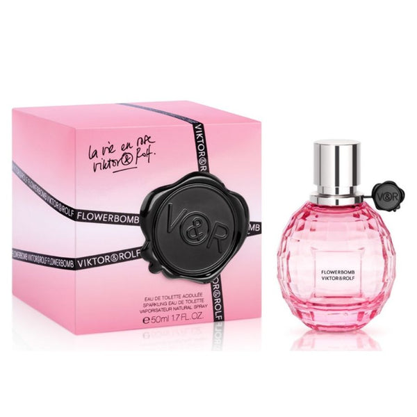 Flowerbomb La Vie En Rose by Viktor & Rolf for Women 1.7 oz EDT Spray Tester