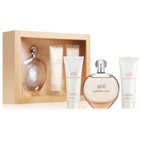 Still by Jennifer Lopez for Women 3.4 oz EDP 3pc Gift Set