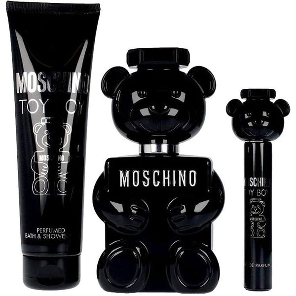 Toy Boy by Moschino for Men 3.4 oz EDP 3PC Gift Set