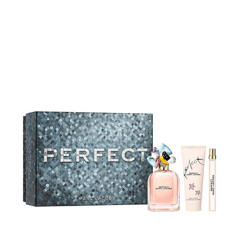 Perfect by Marc Jacobs for Women 3.4 oz EDP 3pc Gift Set