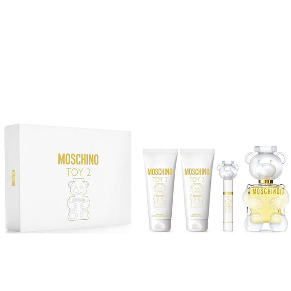 Toy 2 by Moschino for Women 3.4 oz EDP 4pc Gift Set