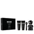 Toy Boy by Moschino for Men 3.4 oz EDP 4pc Gift Set