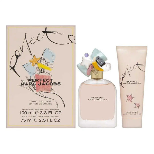 Perfect by Marc Jacobs for Women 3.4 oz EDP 2pc Gift Set