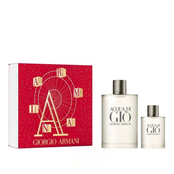 Acqua di Gio by Giorgio Armani for Men 6.7 oz EDT 2pc Gift Set