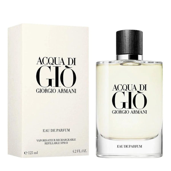 Acqua di Gio Refillable Parfum by Giorgio Armani for Men 4.2 oz EDP Spray