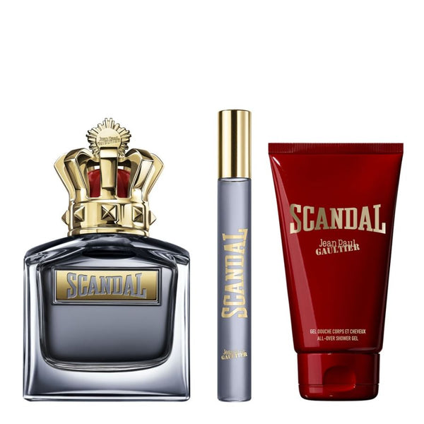 Scandal by Jean Paul Gaultier for Men 3.4 oz EDT 3PC Gift Set