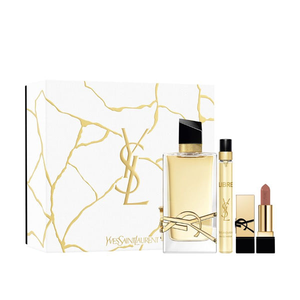 Libre by Yves Saint Laurent for Women 3.0 oz EDP 3pc Gift Set