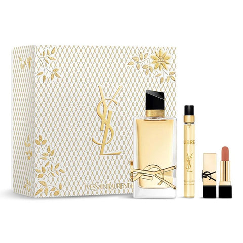 Libre by Yves Saint Laurent for Women 3.0 oz EDP 3pc Gift Set