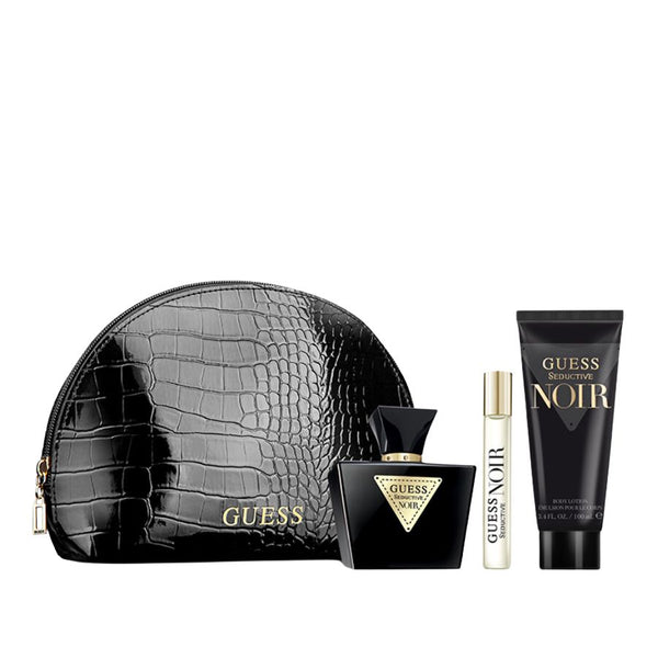 Guess Sed Noir by Guess for Women 2.5 oz EDT 4pc Gift Set