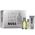 Boss Bottled by Hugo Boss for Men 3.4 oz EDT 3pc Gift Set