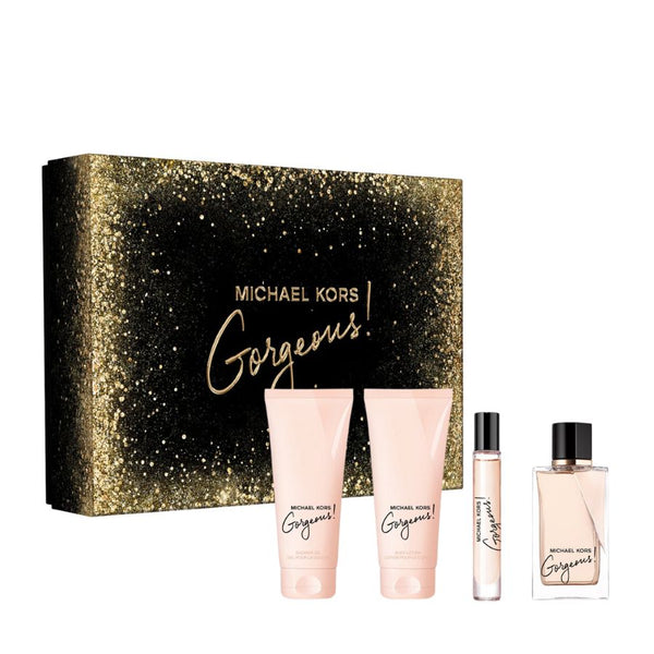 Gorgeous by Michael Kors for Women 3.4 EDP 4pc Gift Set