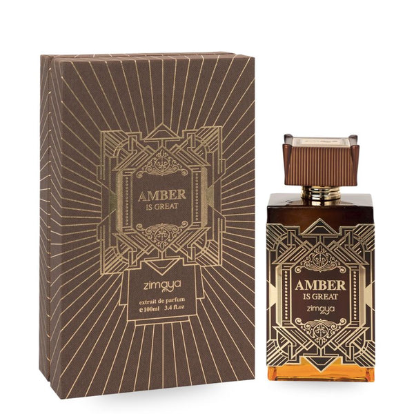 Amber Is Great by Afnan for Unisex 3.4 oz EDP Spray