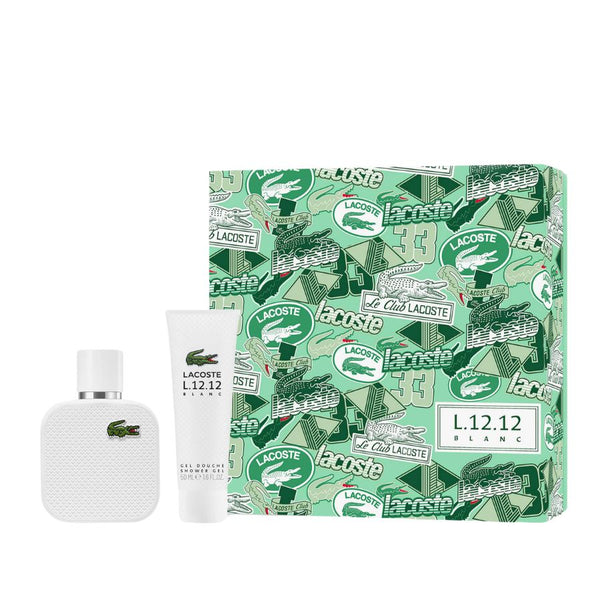 Blanc by Lacoste for Men 1.7 oz EDT 2pc Gift Set