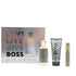 Boss Bottled by Hugo Boss for Men 3.4 oz EDP 3pc Gift Set