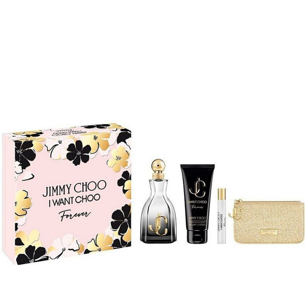 I Want Choo For by Jimmy Choo for Women 3.4 oz EDP 4pc Gift Set