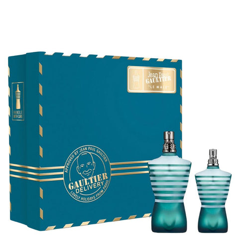 Le Male by Jean Paul Gaultier for Men 4.2 oz EDT 2pc Gift Set