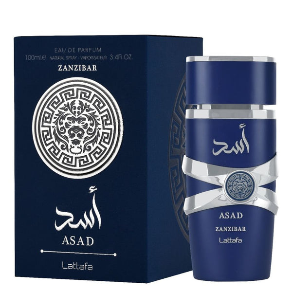 Asad Zanzibar by Lattafa for Men 3.4 oz EDP Spray