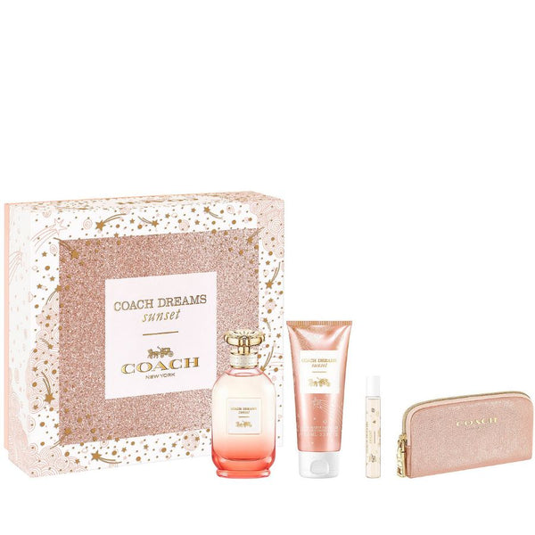 Coach Dreams Sun by Coach for Women 3.0 oz EDP 4pc Gift Set