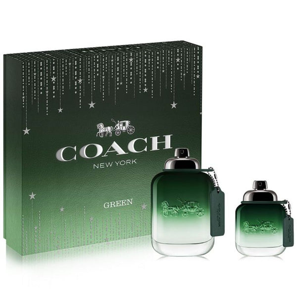 Coach Green by Coach for Men 3.4 oz EDT 2pc Gift Set