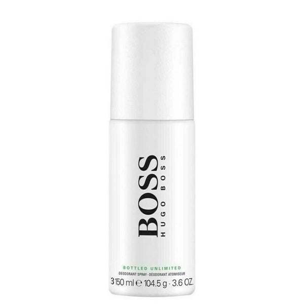 Boss Bottled  Unlimited by Hugo Boss for Men 5.0 oz Deodorant Spray