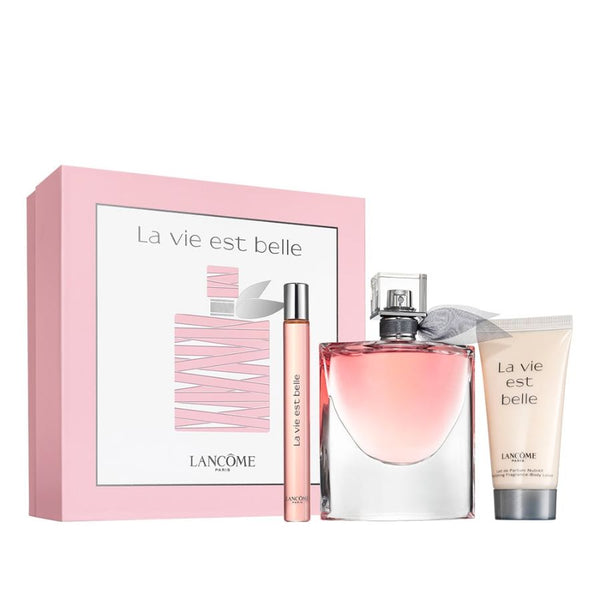 La Vie Est Belle by Lancome for Women 3.4 oz EDP 3pc Gift Set