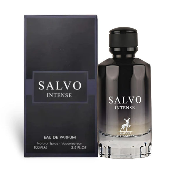 Salvo Intense by Lattafa for Men 3.4 oz EDP Spray