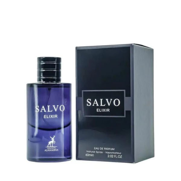 Salvo Elixir by Lattafa for Men 2.0 oz EDP Spray