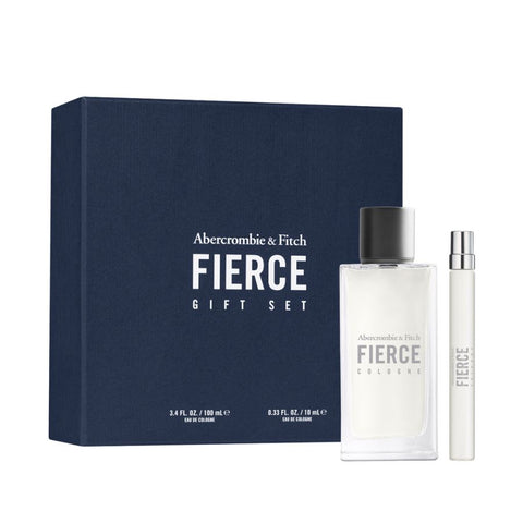 Fierce by Abercrombie & Fitch for Men 3.4 oz EDC 2pc Gift Set