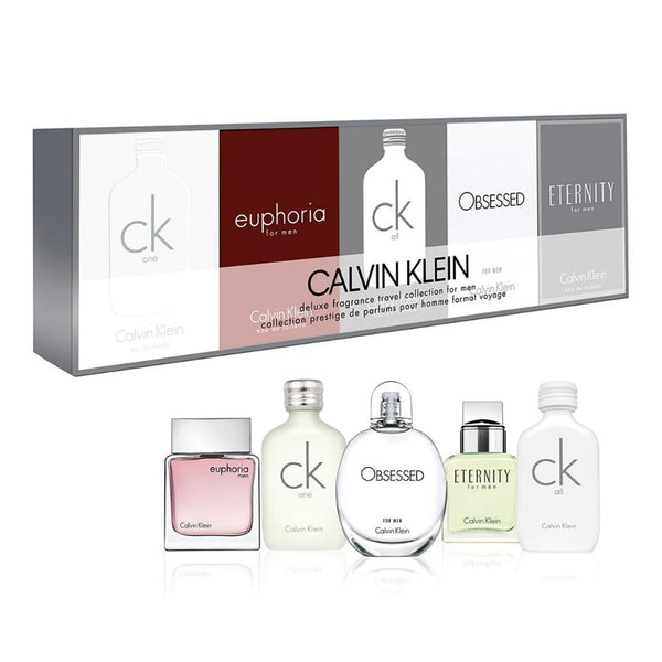 Calvin Klein by Calvin Klein for Men 10ml EDT 5PC Mini Gift Set