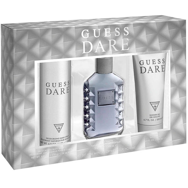 Photo of Guess Dare Homme by Guess for Men 3.4 oz EDT 3 PC Gift Set