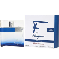 F by Ferragamo Free Time by Salvatore Ferragamo for Men 3.4 oz EDT Spray
