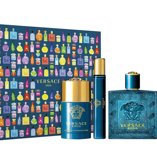 Eros by Versace M-3.4-EDT-3PC - Perfumes Los Angeles