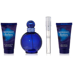 Midnight Fantasy by Britney Spears for Women 3.4 oz EDP 4 PC Gift Set