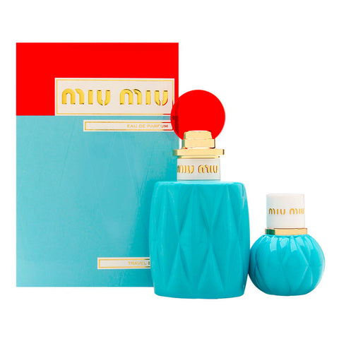 Miu Miu by Miu Miu for Women 3.4 oz EDP 2 PC Gift Set