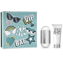 212 by Carolina Herrera for Women 3.4 oz EDT 2pc Gift Set