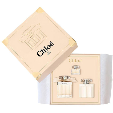 Chloe by Chloe for Women 2.5 oz EDP 3pc Gift Set