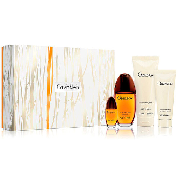 Photo of Obsession by Calvin Klein for Women 3.4 oz EDP 4 PC Gift Set