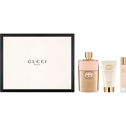 Gucci Guilty Pour Femme by Gucci for Women 3.0 oz EDP 3 PC Gift Set