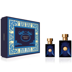 Dylan Blue by Versace for Men 3.4 oz EDT 2pc Gift Set