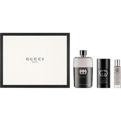 Gucci Guilty Pour Homme by Gucci for Men 3.0 oz EDT 3pc Gift Set