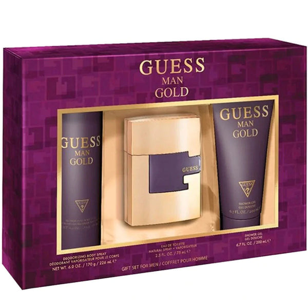 Guess Gold M-2.5-EDT-3PC - Perfumes Los Angeles