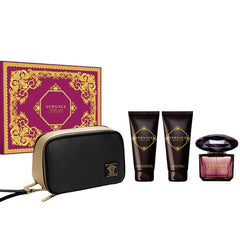 Crystal Noir by Versace for Women 3.0 oz EDT 4pc Gift Set