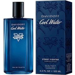 Cool Water Summer Street Fighter Edition by Davidoff for Men 4.2 OZ EDT Spray