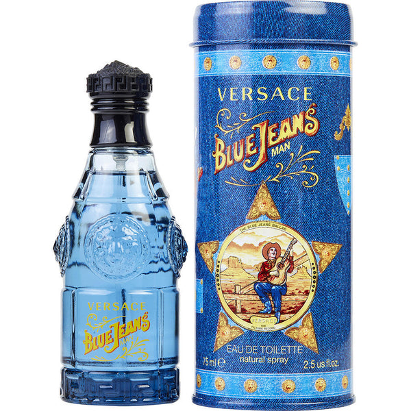 Photo of Blue Jeans by Versace for Men 2.5 oz EDT Spray