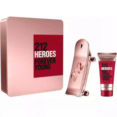 212 Heroes Forever Young by Carolina Herrera for Women 2.7 OZ EDP Gift Set