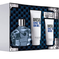Only The Brave by Diesel for Men 4.2 EDT 3PC Gift Set
