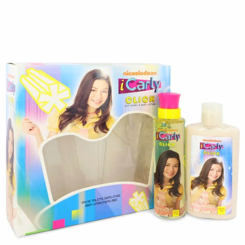 Icarly Click by Marmol & Son for Girls 3.4 oz EDT 2PC Gift Set