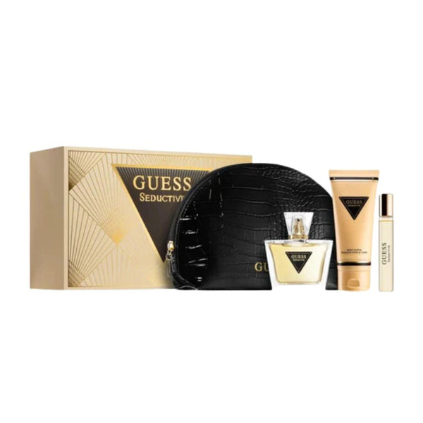 Guess Seductive by Guess for Women 2.5 oz EDT 4 PC Gift Set - Perfumes Los Angeles