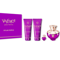 Dylan Purple Femme by Versace for Women 3.0 oz EDP 4PC Gift Set