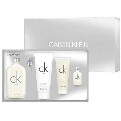 CK One by Calvin Klein for Unisex 6.7 oz EDT 4PC Gift Set